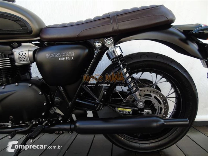 BONNEVILLE T100 BLACK 900