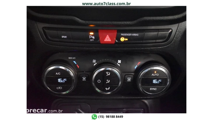 RENEGADE - 1.8 16V LONGITUDE 4P AUTOMÁTICO