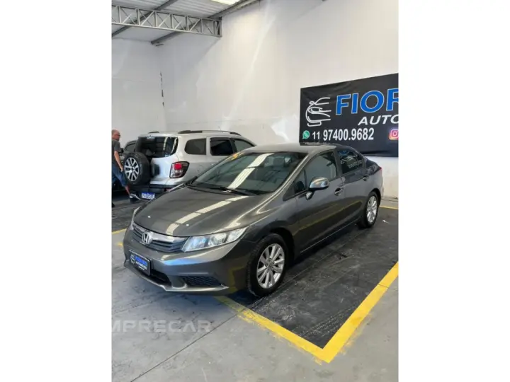 CIVIC 1.8 LXS 16V FLEX 4P AUTOMÁTICO