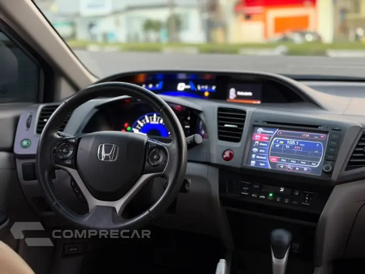 CIVIC 1.8 LXS 16V FLEX 4P AUTOMÁTICO