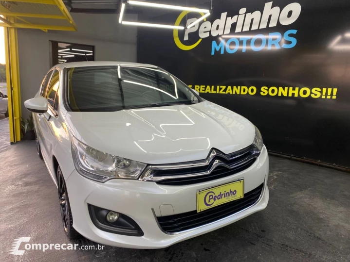 C4 Sedan 1.6 16V 4P FLEX LOUNGE TURBO THP BVA AUTOMÁTICO