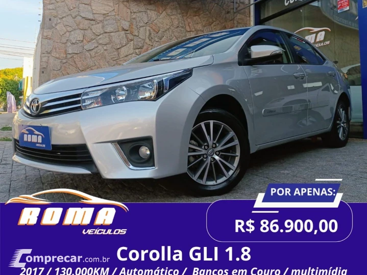 Corolla 1.8 Gli 16V Flex 4P Automático