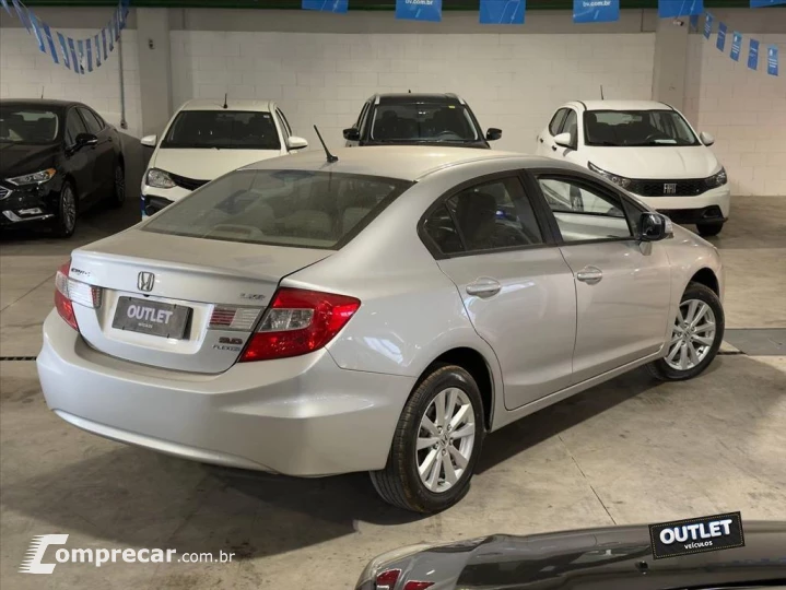 CIVIC 2.0 LXR 16V FLEX 4P AUTOMÁTICO