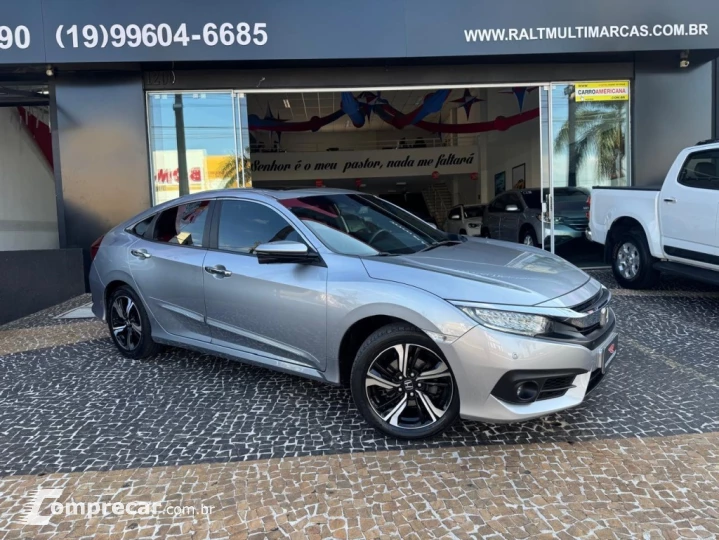CIVIC 1.5 16V TURBO GASOLINA TOURING 4P CVT