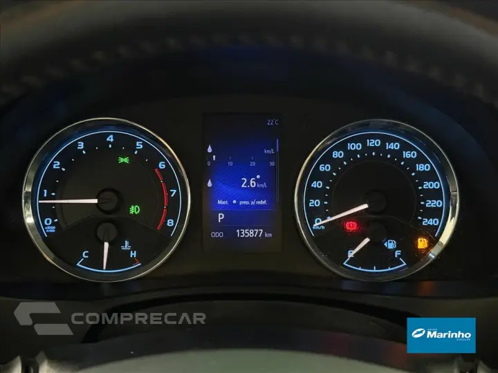 COROLLA 2.0 XEI 16V FLEX 4P AUTOMÁTICO