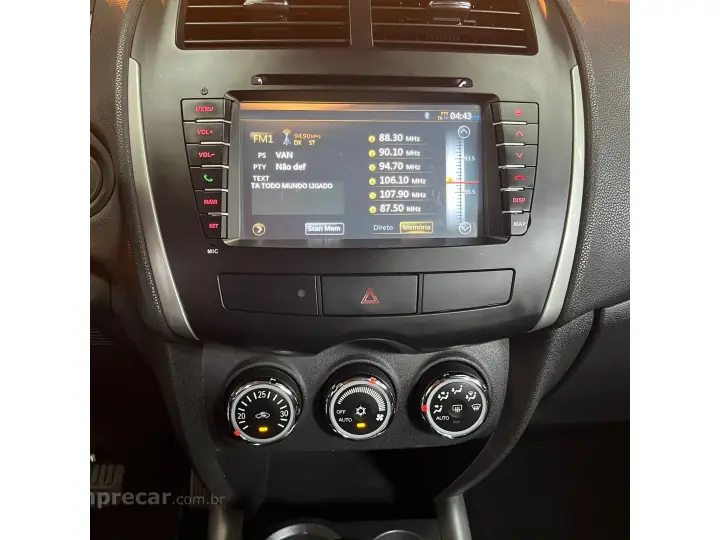 ASX 2.0 4X2 16V FLEX 4P AUTOMÁTICO