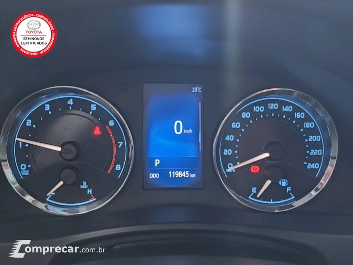 COROLLA 2.0 XEI 16V FLEX 4P AUTOMÁTICO