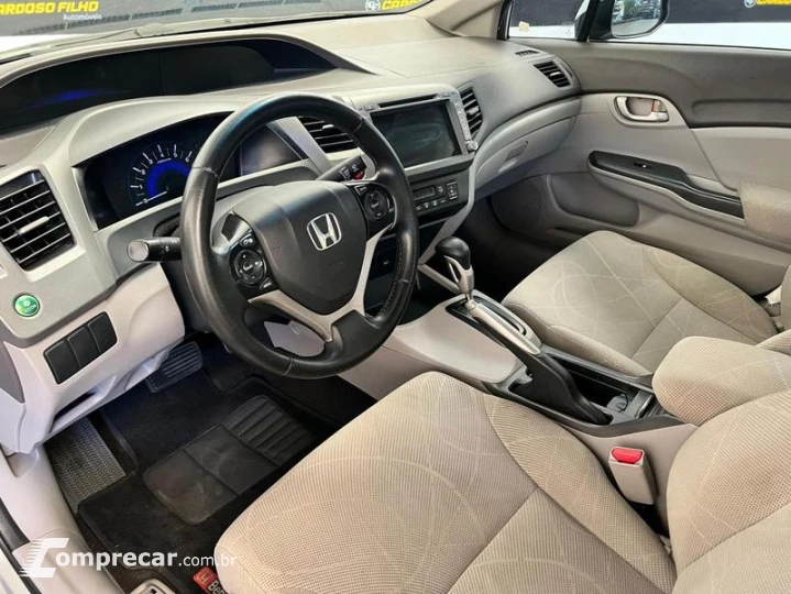 CIVIC 1.8 LXS 16V FLEX 4P AUTOMATICO