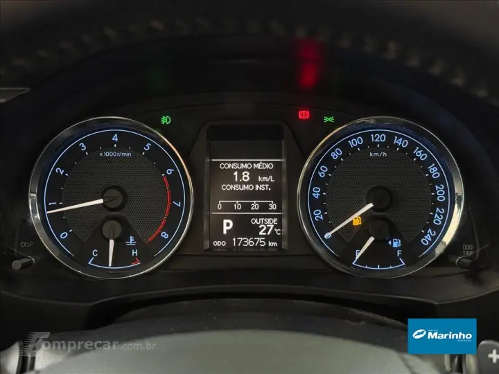 COROLLA 2.0 XEI 16V FLEX 4P AUTOMÁTICO