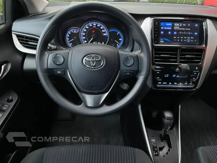 YARIS 1.5 16V FLEX SEDAN XL PLUS CONNECT MULTIDRIVE
