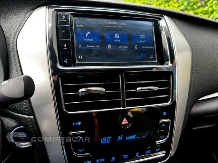 YARIS 1.5 16V FLEX SEDAN XS CONNECT MULTIDRIVE