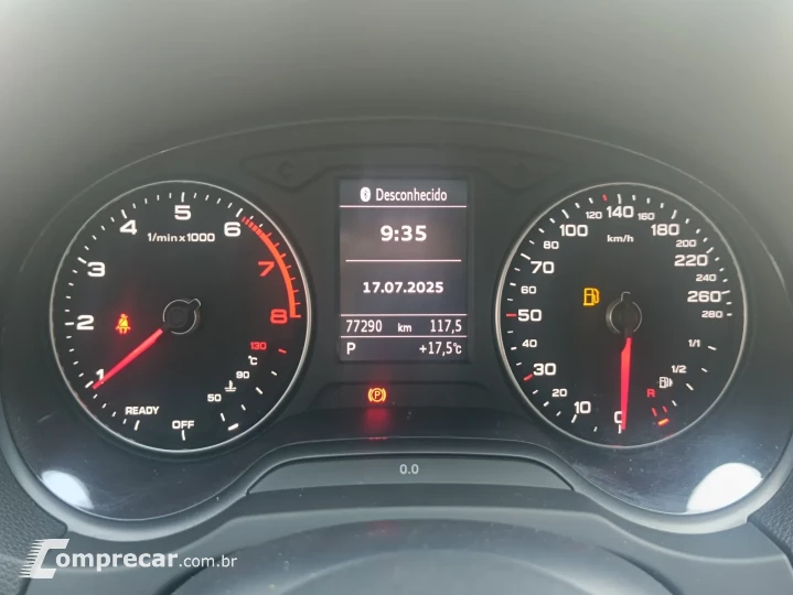 A3 1.4 TFSI FLEX SEDAN PRESTIGE PLUS 25 ANOS TIPTRONIC