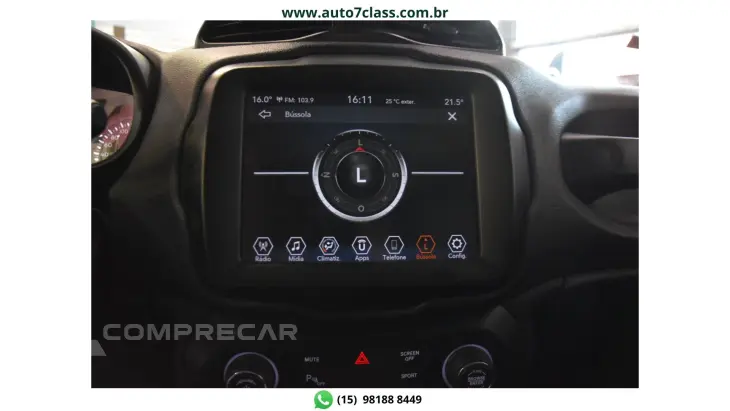 RENEGADE - 1.8 16V LONGITUDE 4P AUTOMÁTICO