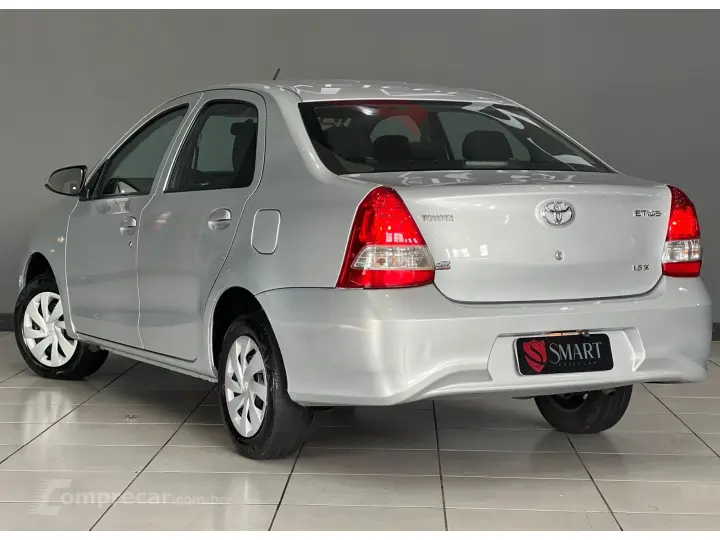 ETIOS 1.5 X SEDAN 16V FLEX 4P MANUAL