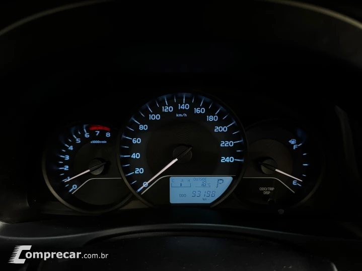 COROLLA 1.8 GLI UPPER 16V FLEX 4P AUTOMÁTICO