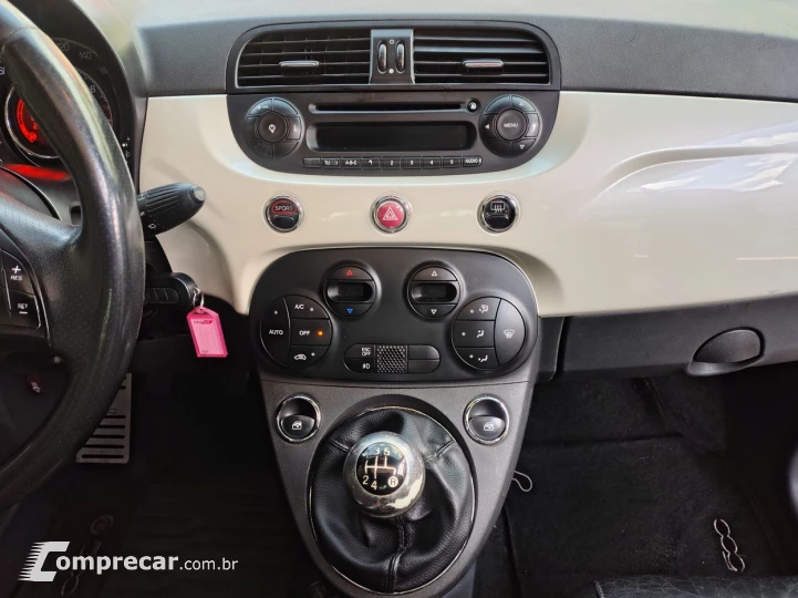 FIAT 500 1.4 SPORT AIR 16V COM TETO SOLAR