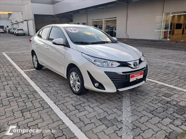 YARIS 1.5 16V FLEX SEDAN XL PLUS TECH MULTIDRIVE