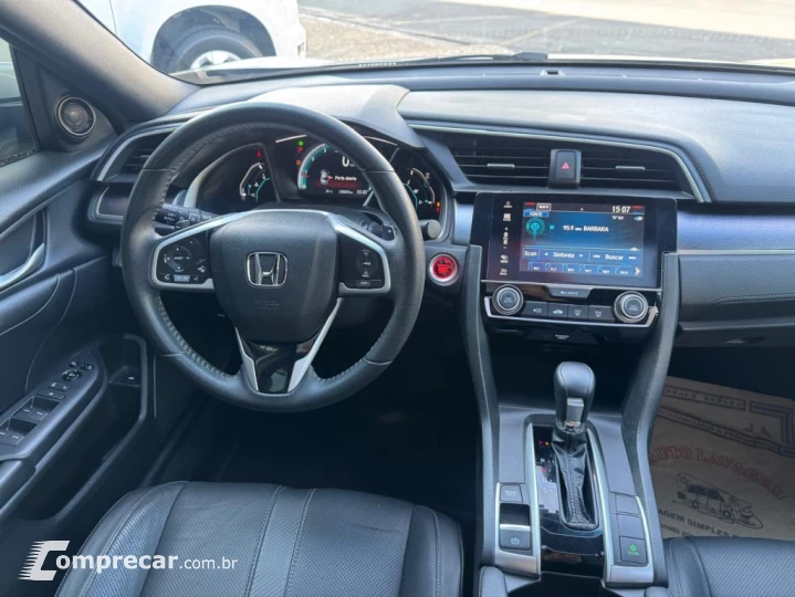 CIVIC 1.5 16V TURBO GASOLINA TOURING 4P CVT