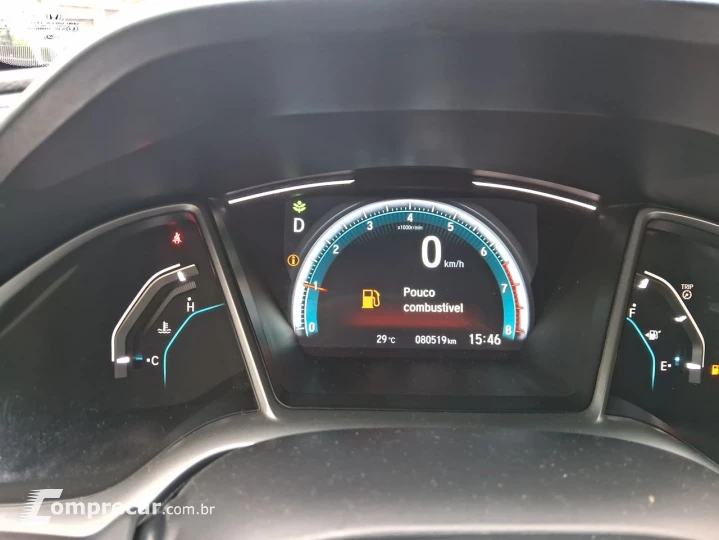 Civic 1.5 16V 4P TOURING TURBO AUTOMÁTICO CVT