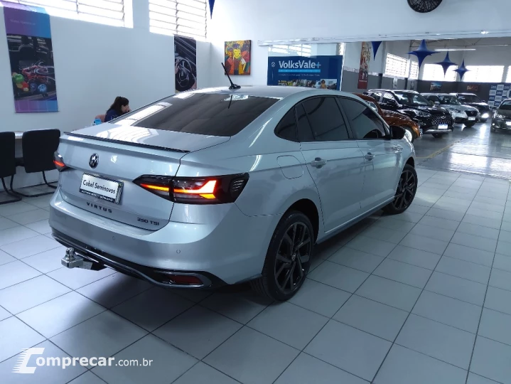 VIRTUS 1.4 250 TSI EXCLUSIVE AUTOMÁTICO