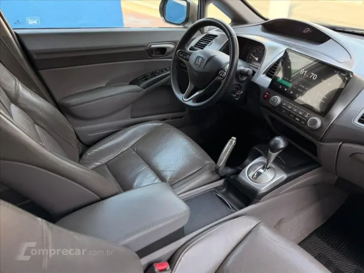 CIVIC 1.8 LXS 16V FLEX 4P AUTOMÁTICO