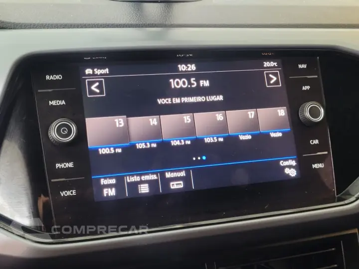 T-Cross Comfor. 200 TSI 1.0 Flex 5p Aut.