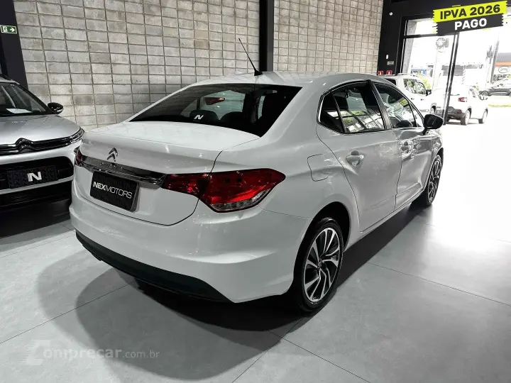 C4 LOUNGE 1.6 TENDANCE 16V TURBO GASOLINA 4P AUTOMÁTICO