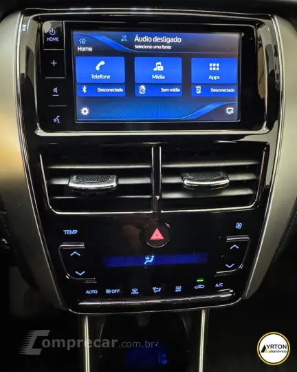 Yaris Hatch 1.5 16V 4P FLEX XL PLUS CONNECT MULTIDRIVE AUTOM