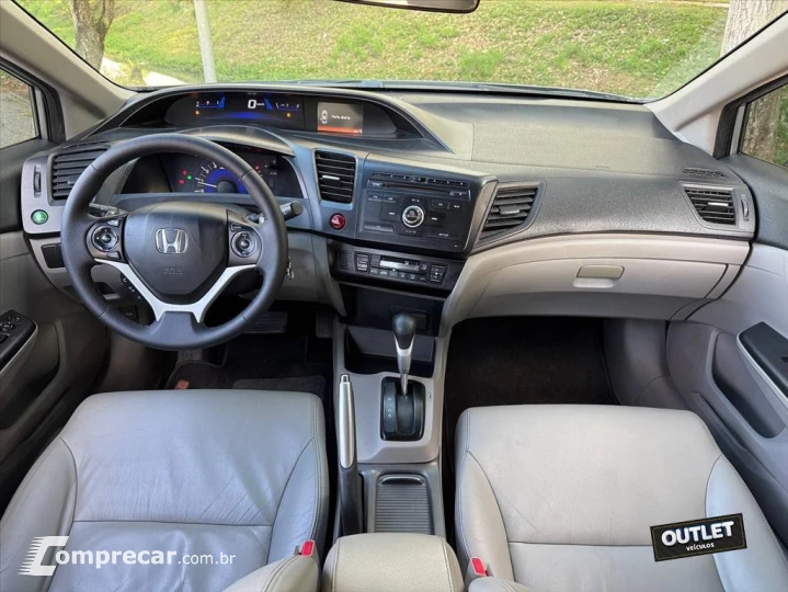 CIVIC 2.0 LXR 16V FLEX 4P AUTOMÁTICO