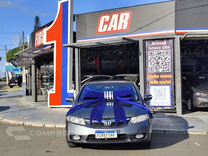 CIVIC 1.8 LXS 16V FLEX 4P AUTOMÁTICO