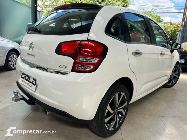 C3 1.6 EXCLUSIVE 16V FLEX 4P AUTOMÁTICO