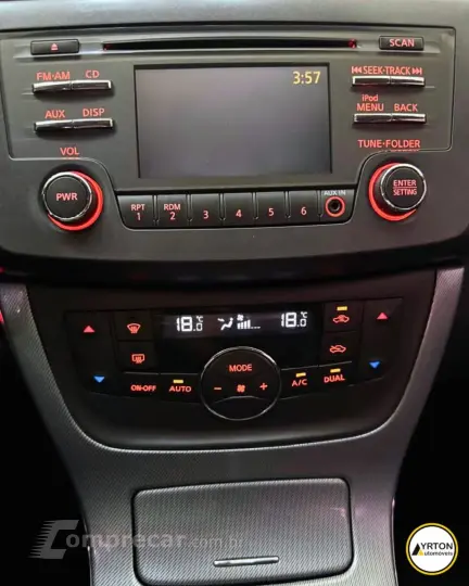Sentra 2.0 16V 4P SV FLEX AUTOMÁTICO CVT