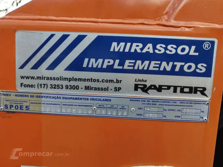 Constellation 14.190 + Poliguindaste 2 Caçambas