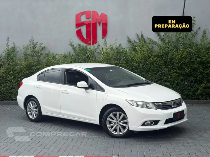 CIVIC 1.8 LXS 16V FLEX 4P AUTOMÁTICO