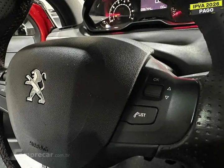 208 1.6 SPORT 16V FLEX 4P MANUAL