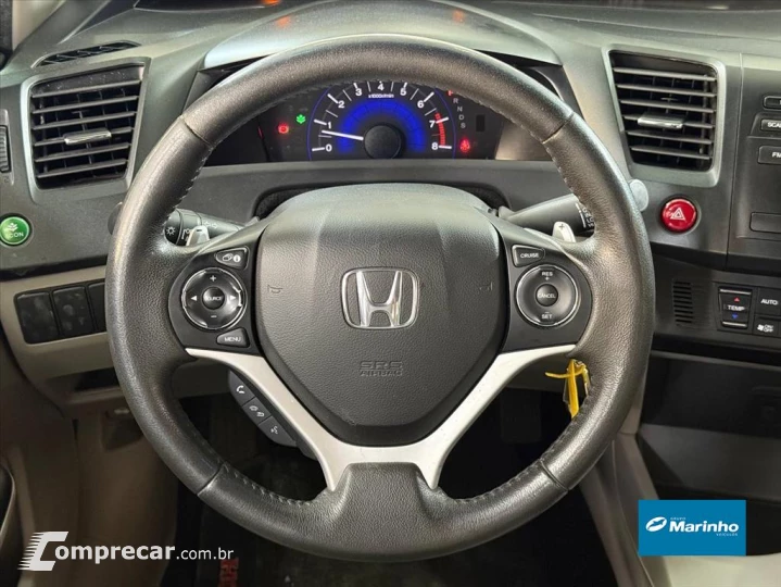 CIVIC 2.0 LXR 16V FLEX 4P AUTOMÁTICO