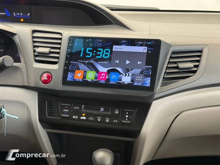 CIVIC 2.0 LXR 16V FLEX 4P AUTOMÁTICO