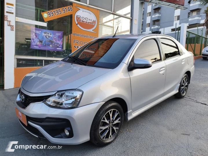 Etios Sedan 1.5 16V 4P FLEX PLATINUM AUTOMÁTICO