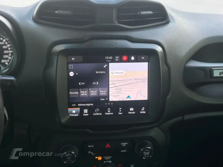 RENEGADE 1.8 16V FLEX LONGITUDE 4P AUTOMÁTICO