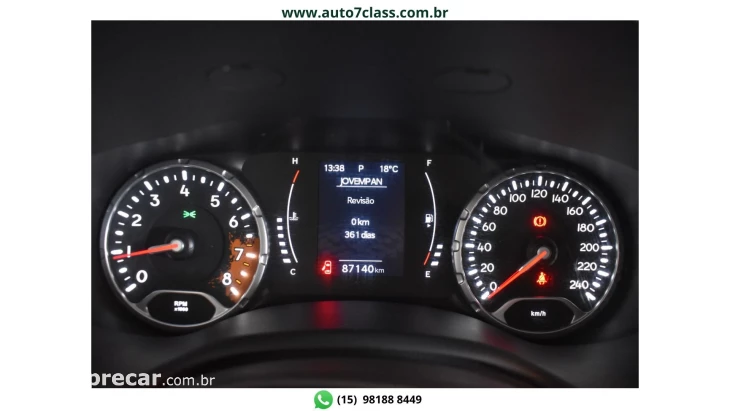 RENEGADE - 1.8 16V LONGITUDE 4P AUTOMÁTICO