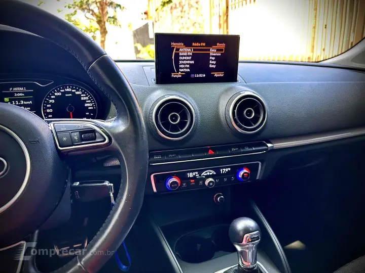 A3 1.8 TFSI SPORTBACK 16V GASOLINA 4P AUTOMÁTICO