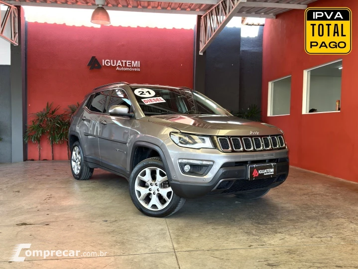 COMPASS 2.0 16V DIESEL LONGITUDE 4X4 AUTOMÁTICO