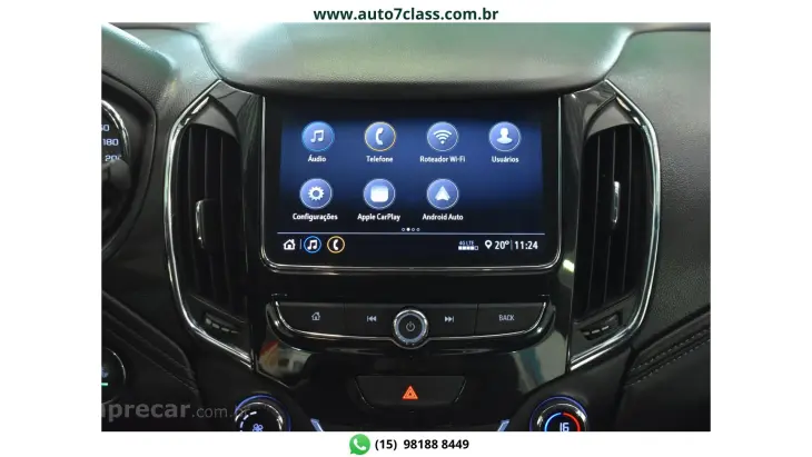 CRUZE SEDAN - 1.4 TURBO LTZ 16V 4P AUTOMÁTICO