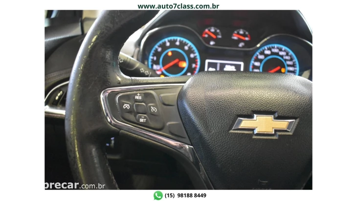 CRUZE SEDAN - 1.4 TURBO LT 16V 4P AUTOMÁTICO