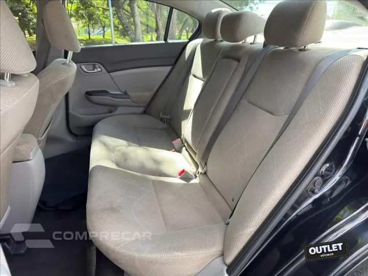 CIVIC 1.8 LXS 16V FLEX 4P AUTOMÁTICO