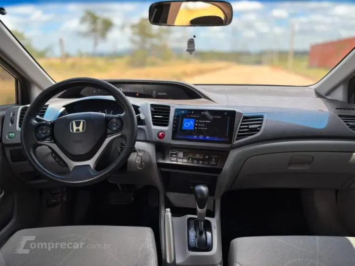 CIVIC 1.8 LXS 16V FLEX 4P AUTOMÁTICO