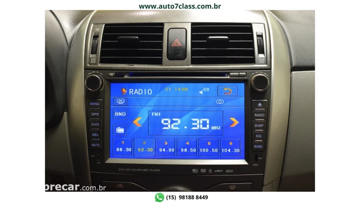 COROLLA - 1.8 GLI 16V 4P AUTOMÁTICO