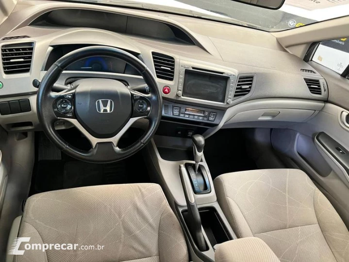 CIVIC 1.8 LXS 16V FLEX 4P AUTOMATICO