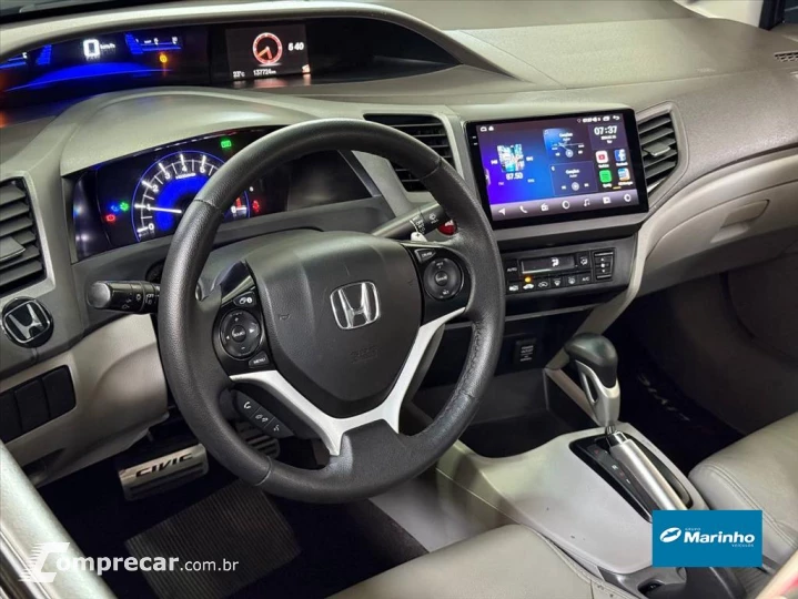 CIVIC 2.0 LXR 16V FLEX 4P AUTOMÁTICO