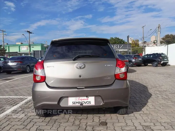 ETIOS 1.5 XS 16V FLEX 4P AUTOMÁTICO